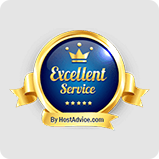 Excellent Service Award by Hostadvice | MilesWeb India