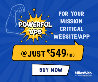 Powerful VPS | MilesWeb India
