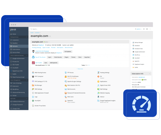 VPS Hosting with Plesk Control Panel | MilesWeb India