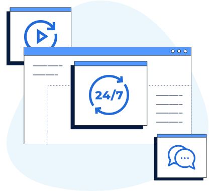 24x7 Professionals Backed Support | MilesWeb India